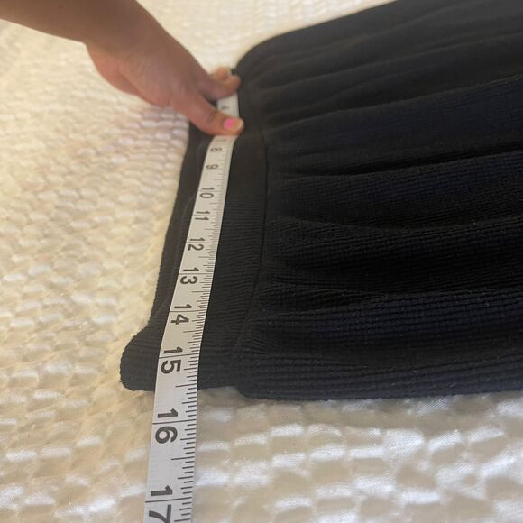 Express Women's High Waisted Ribbed Cozy Knit Pull On Wide Leg Pant Size M - Picture 5 of 9